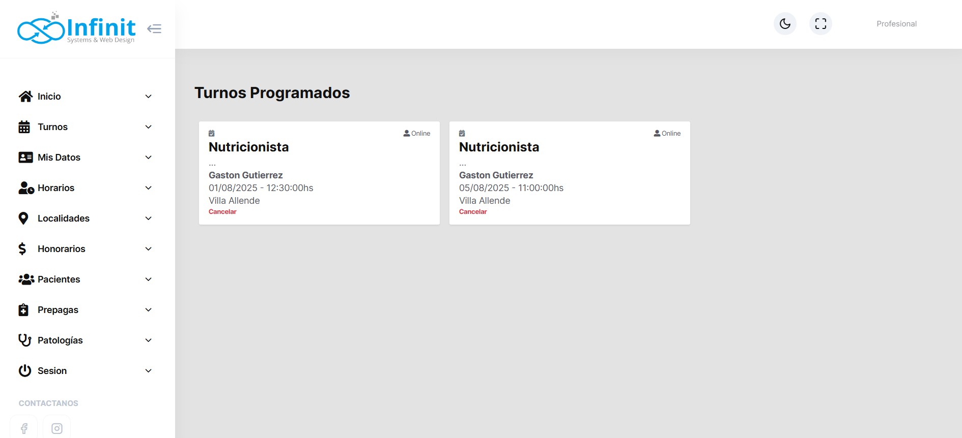 Imagen de la turnera